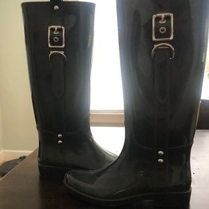 Coach rain boots